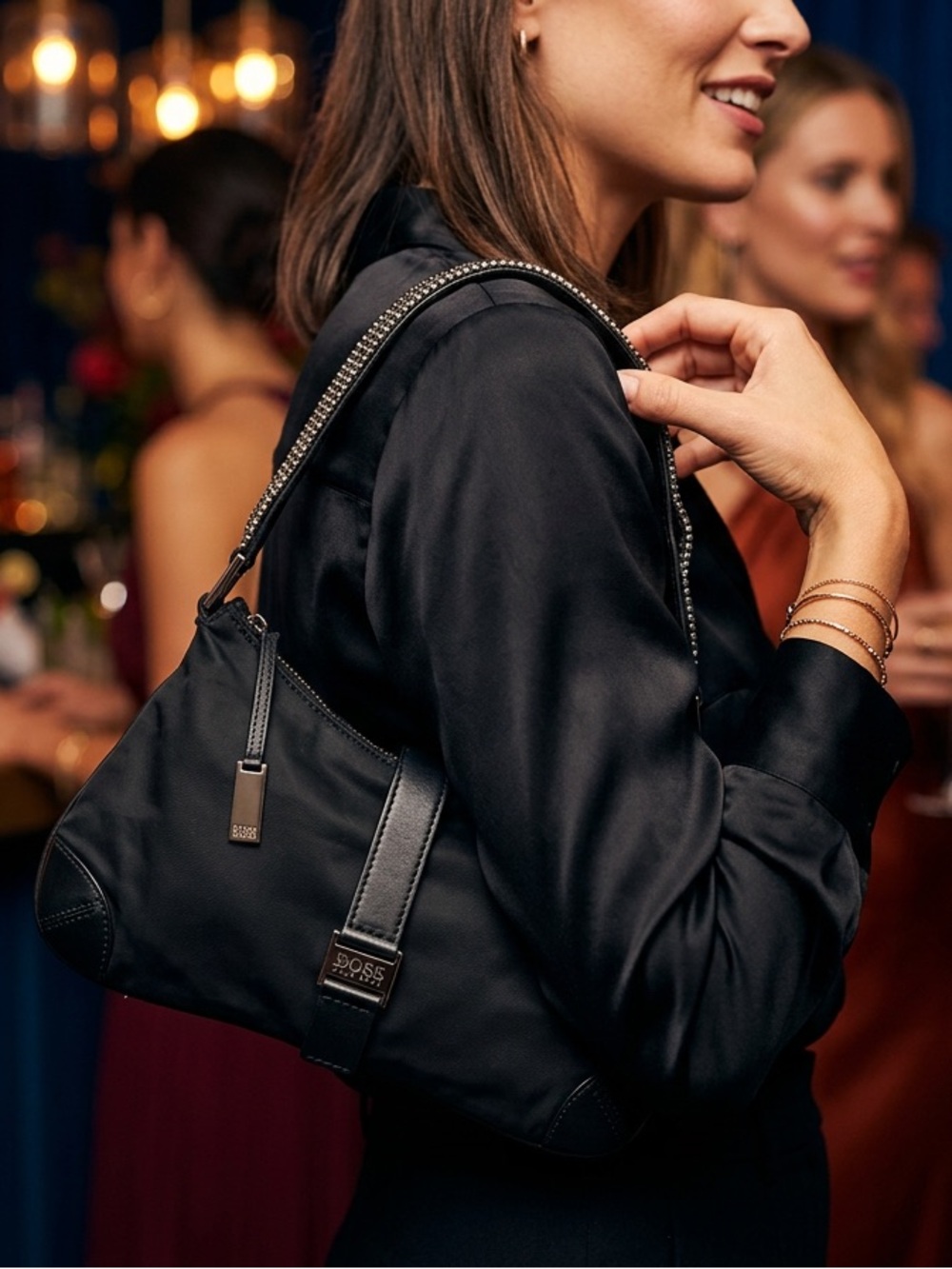 Boss Couture Evening Saddle Bag